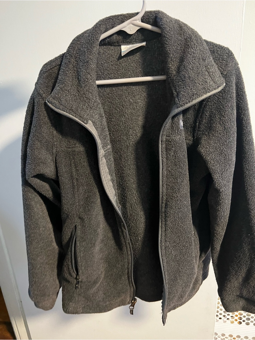 Columbia Dark Gray Kids Lightweight Fleece Jacket